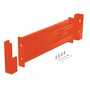 Vestil 29.875 In Drop In Guard Rail Orange