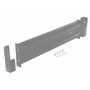 Vestil GR-F2R-DI-4-GYSG 41.875 In Drop In Grd Rail SG Gray