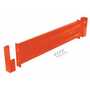 Vestil Steel 2 Ribbed Drop In Style Guard Rail 41.875 in, Orange