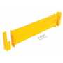 Vestil Steel 2 Ribbed Drop In Style Guard Rail 41.875 in, Yellow