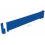 Vestil Steel 2 Ribbed Drop In Style Guard Rail 53.875 In, Blue