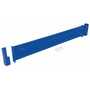 Vestil Steel 2 Ribbed Drop In Style Guard Rail 65.875 In, Blue