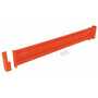 Vestil Steel 2 Ribbed Drop In Style Guard Rail 65.875 in, Orange