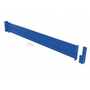 Vestil Steel 2 Ribbed Drop In Style Guard Rail 77.875 In, Blue