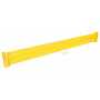 Vestil Steel 2 Ribbed Drop In Style Guard Rail 101.875 in, Yellow