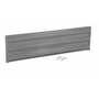 Vestil GR-F3R-BO-5-GYSG 53.875 In 3Rib Bolt On Grd Rail GR