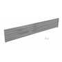 Vestil GR-F3R-BO-8-GYSG 89.875 In 3Rib Bolt On Grd Rail GR