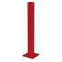 Vestil 42" 3 Rib Rigid Post Bolt On Red