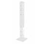 Vestil 42" 3 Rib Rigid Post Bolt On White