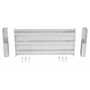 Vestil GR-F3R-DI-3-HDG 29.875 In 3Rib Drop In Grd Rail Gal