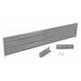 Vestil GR-F3R-DI-7-GYSG 77.875 In 3Rib Drop In Grd Rail GR