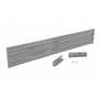 Vestil GR-F3R-DI-9-GYSG 101.875 In 3Rib Drop In Grd Rail GR
