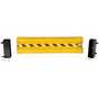 Vestil Steel Drop In Guard Rail 2 Ribbed 29.875 In, Yellow