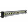 Vestil Galvanized Steel Drop In Guard Rail 2 Ribbed 77.875 in, Gray