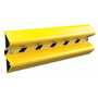 Vestil Steel Guard Rail Wall Mount 29.875 In, Yellow