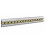 Vestil Guard Rail Wall Mount 96 In. Galv.