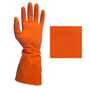 ARY 45981 Natural Latex Gloves, Medium, 15 mil, Orange