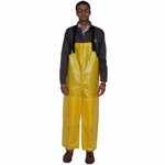 Guardian Protective Wear 406KP Bib Overall, Polyurethane/Nylon, Yellow, XL