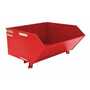 Vestil HD LoPro Hopper 1CbYd Red