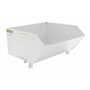 Vestil HD LoPro Hopper 1CbYd White