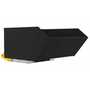 Vestil Bump LD Hopper 1CbYd SG Black