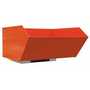 Vestil Bump MD Hopper 1CbYd Orange