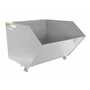 Vestil HD LoPro Hopper 1.5CbYd Silver
