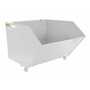 Vestil HD LoPro Hopper 1.5CbYd White