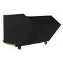 Vestil Bump LD Hopper 1.5CbYd SG Black
