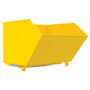 Vestil Bump MD Hopper 1.5CbYd Yellow