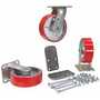 Vestil Ply Stl Caster Kit 6x2 3600lb Cap