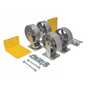 Vestil Semi Stl Caster Kit 6x2 4800lb Cap