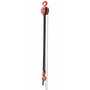 Vestil Steel Manual Chain Hoist 10 Ft. Lift 6,000 Lb. Cap, Orange