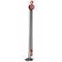 Vestil Steel Manual Chain Hoist 15 Ft. Lift 6,000 Lb. Cap, Orange
