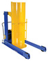 Vestil HDD-48-7-P-DC Steel DC Powered Portable Hydraulic Drum Dumper, 48" Dump Height, 750 lb. Cap