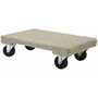 Vestil HDOSC-1624-12 16x24 Carpeted Hardwood Dolly