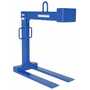Vestil Steel Pallet Lifter 48 In. Fork 6000 Lb. Cap, Blue