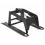 Vestil Steel Hydraulic Material Grapple 35" Opening 4000 lb Cap, Black