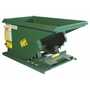 Vestil Steel Self Dumping Hopper 1/4 Cubic Yard 6000 Lb. Cap, Green