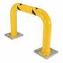 Vestil Steel Removable High Profile Rack Guard 48 In. x 24 In. Yellow