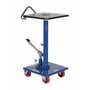 Vestil Steel Hydraulic Post Table 16 In. x 16 In. 300 Lb. Cap, Blue