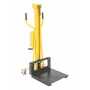 Vestil Steel Portable Hand Winch Lifter 330 Lb. Cap, Yellow