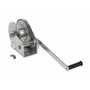 Vestil Stainless Steel Hand Winch 1800 Lb. Cap, Silver