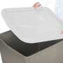 Hantover .95 Gauge HDPE Dump Buggy Lid, 26" X 28" X 2"