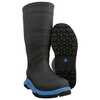 Heartland Footwear 50178 Leader Rubber Boot ENS, TPE, Black/Blue
