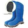 Heartland Footwear 50103 Leader Boot SE, Steel Toe, Blue / Grey