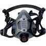 Honeywell North 550030 Half Mask Respirator, Dual Cartridge Connectors