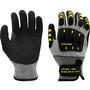 Ironwear 4891 A6 Cut Resistant Nitrile Palm Polyethylene Gloves