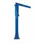 Vestil Steel Floor Mounted Jib 80 In. I-Beam 1000 Lb. Cap, Blue