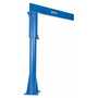 Vestil Steel Floor Mounted Jib 80 In. I-Beam 2000 Lb. Cap, Blue